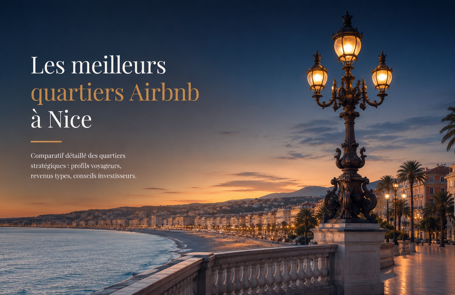 Les meilleurs quartiers Airbnb à Nice